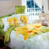 100%cotton Printed Four Pieces Bedding Set thumbnail-1