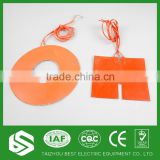 Custom electric silicone rubber heating pad panel