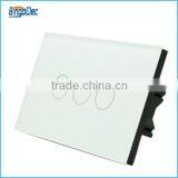 NZ/THA Standard 3gang White Glass Panel Touch Screen Wall Switch
