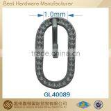 Black Nickle Mini Shoe Pin Buckle Without Stone thumbnail-1