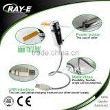 2016 Fashion Flexible USB Mini Fan With Customized Led Message for Computer thumbnail-3