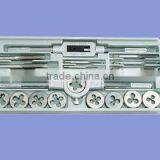 20pcs Tap & Die Set HSS or Alloy Steel