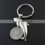 Fish Shaped Metal Bottle Opener Keychain Keyring Key Chain Ring thumbnail-2