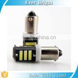 White BA9S 7014 10SMD LED Interior Lighting Auto Car Side Marker Light DC 12V