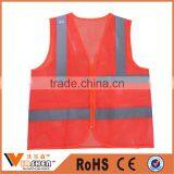 Cheap Adjustable Polyester Mesh Blue hi Vis Reflective Safety Vest thumbnail-6