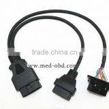 OBD2 Y Cable Adapter for HondaUniversal Snap In OBDII thumbnail-2