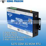 GPRS Remote Controller, 2AIN+DIN+Relay Output+ APP,King Pigeon S270