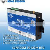 GPRS Remote Controller, 2AIN+DIN+Relay Output+ APP,King Pigeon S270 thumbnail-1