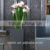 Graceful Flowerpot,rattan Wicker Flowerpots,decorative Planter