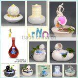 Rotating Crystal Glass Ball Water Fountain for Indoor Decoration thumbnail-5