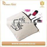 Custom Made Printed Canvas Makeup Tote Bag for Cosmetic Bags thumbnail-1