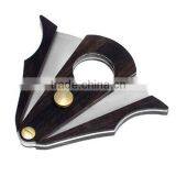 Black Walnut Wood Cigar Cutter thumbnail-5
