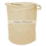 2015 Novelty Non-Woven Polyester Foldable Household Pop Up Clothes Laundry Hamper Storage Bin thumbnail-2