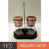 WS-SH28S Salt and Pepper Grinder With 100% Copper Plating Lid thumbnail-3
