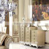 Unique Design Crocodile Texture PU Covering MDF Storage Cabinets With Display Chests thumbnail-2