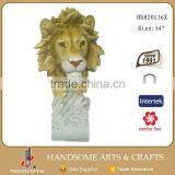 6 Inch Resin Home Decoration Lie Lion Animal Statues for Sale thumbnail-3