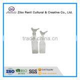 Clear Threaded Glass Oil Vinegar Bottle and Airtight Bird Cork Stopper thumbnail-4