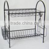 Multifunction Large Capacity Flatware Bowl& Dish Display Holder Cabinet Dish Rack or Dish Drainer thumbnail-3
