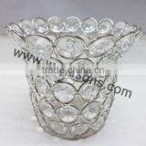 Crystal Beaded Votive Candle Holders Wholesale thumbnail-6