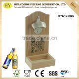 Wholesale Decorative Wood Wall Hanging Beer Opener thumbnail-3