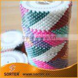 Wheel Packing Pearl Head Pin 38mm*0.6mm*4mm Pearl Head Pin Round Shape Hijab Pin thumbnail-1