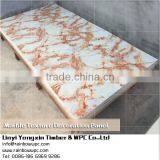 Marble Texture Waterproof WPC Board / Panel With PVC Film for Interior Decoration BIfrost Brand thumbnail-5