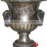 Outdoor Bronze Sheep Flower Pot for Garden Decor thumbnail-1