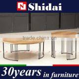 Simple Design Mdf Round Center Table Furniture TA119L,TA119S thumbnail-1