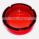 Red Glass Ashtray thumbnail-1