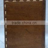 Handmade Vintage Side Stitch Thick Cover Leather Journal thumbnail-2