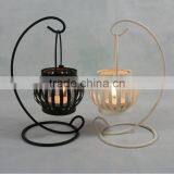 Modern 2017 Metal Gifts & Decor Molded Iron Lantern Candle Holder thumbnail-3