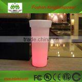 Colorful LED Plastic Casino Flowerpot,Plastic Led Flower Vase, Shinning Led Planter thumbnail-4