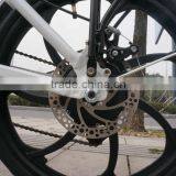 High Quality Electric 20'' Folding Bike One-piece Aluminum Alloy Wheel thumbnail-4