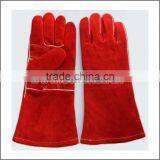 Cow Split Leather Welding Safety Protective Gloves thumbnail-1