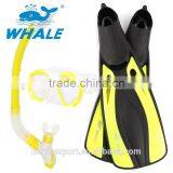 10%OFF Panoramic Wide View Mask Dry Snorkel Fin Set thumbnail-4