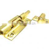 Popular Iron Barrel Bolt, 3" Brass Finish Door Bolt, Window Barrel Bolt Lock thumbnail-2