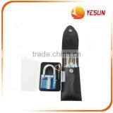 12 Pcs Trainer Clear Padlock Practice Lock Pick Set thumbnail-3