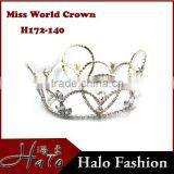 Hair Accessories Miss World Headband Beauty Hair Jewelry Crown and Tiara H172-140 thumbnail-1