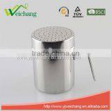 WCR078 Good Quality Classical Stainless Steel Salt and Pepper Shaker Set With Handle thumbnail-1