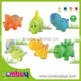 Baby Animal Set 6 Inch Wholesale Rubber Toy Dinosaurs thumbnail-1