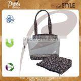 PVC With Jute See Through Female Purse thumbnail-5