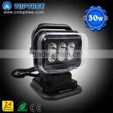 30W12v 24v Led Search Light/search Light Remote Control