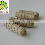 Knurled Stepped Wooden Decorative Dowel Nut thumbnail-1