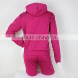Fleece Pullover Tracksuit Women Clothes 2pcs Stocks thumbnail-6