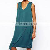 New Elegant Fashion Lady Prom Party Dress Quality Factory Wholesale Latest Emerald Green Evening Dress thumbnail-1
