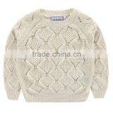 Baby Boy Rhombus Sweater Designs Pullover Thick Cardigan for 2 to 7 Years Old Boy thumbnail-3