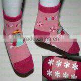 Baby Christams Snow Design Terry Towelling Warm Socks thumbnail-1