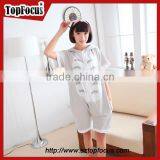 Cheap Wholesale Short Cartoon Summer Adult Footless Pajamas Onesie thumbnail-1