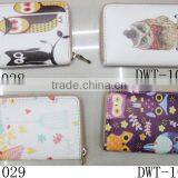 Fashion High Quality PU Stylish Print Owl Wallet thumbnail-2