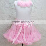New Fashion Tutu Pettiskirt Set for Girls, Small Fresh Summer Wear Girl's Super Fluffy Pettiskirt Set thumbnail-5